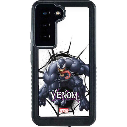 Marvel Venom Reaching Forward Galaxy S24 Waterproof Case